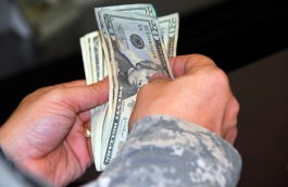 Soldiers can look forward to a 3.9 percent pay raise in 2009. Under the new pay tables, a sergeant with five years of service would see an increase in monthly base salary of about $88 dollars. A captain with nine years of service would see nearly $200 a month extra. (Photo illustration) Photo by C. Todd Lopez 