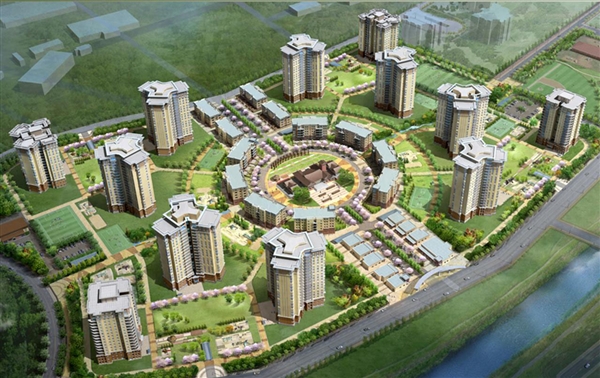 Families at the new U.S. Army Garrison Humphreys, South Korea, will live in modern, high-rise units convenient to schools, churches, shopping and other services. Courtesy photo  
